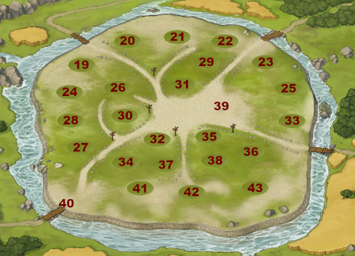 Stadtzentrum einer Stadt